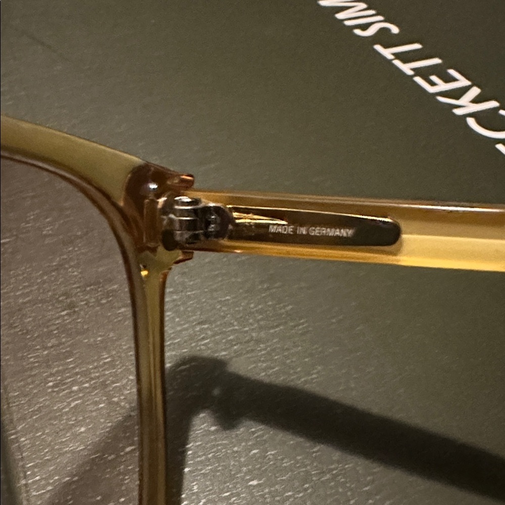 Vintage Dior Gold-Tinted Sunglasses - Picture 9 of 9
